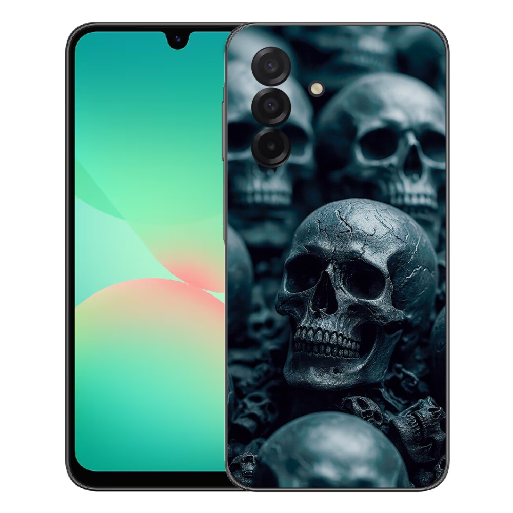 Gélový kryt mmCase na Samsung Galaxy A27 5G - lebka 2