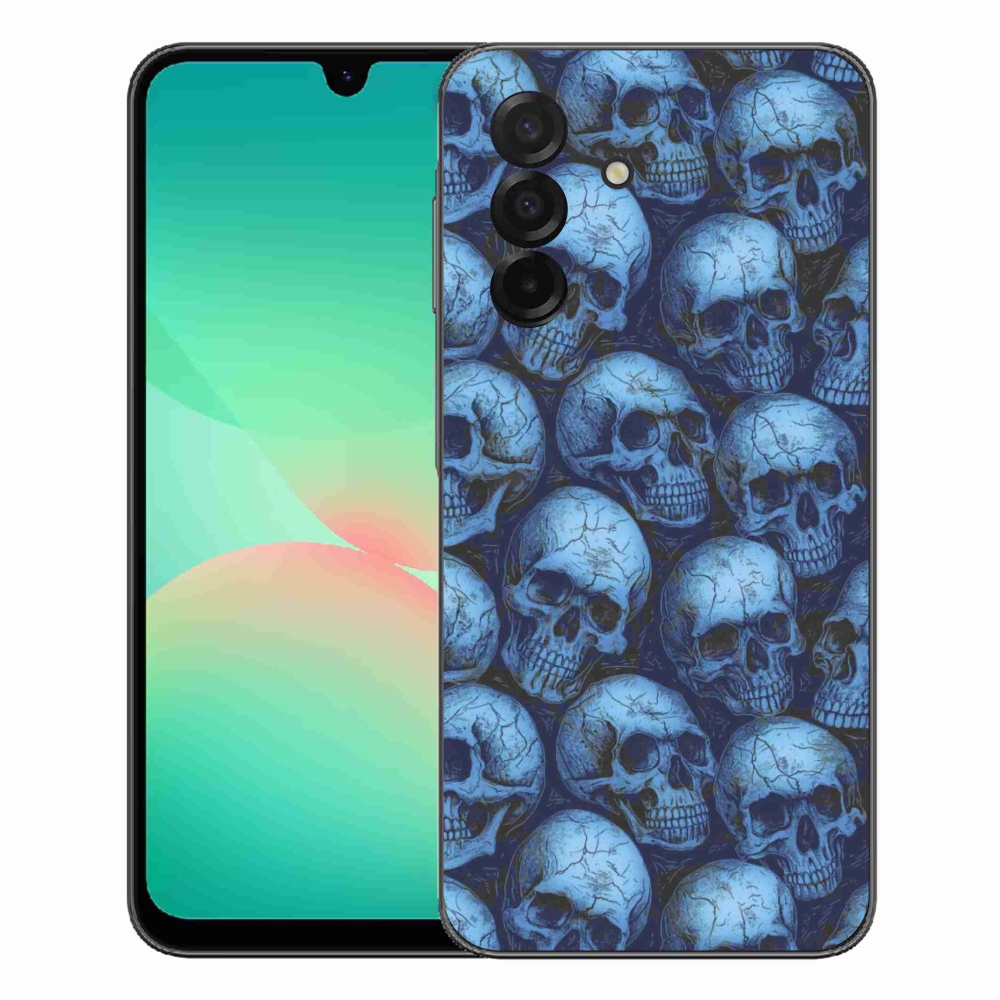 Gélový kryt mmCase na Samsung Galaxy A27 5G - lebky