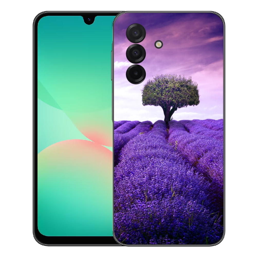 Gélový kryt mmCase na Samsung Galaxy A27 5G - levanduľová lúka