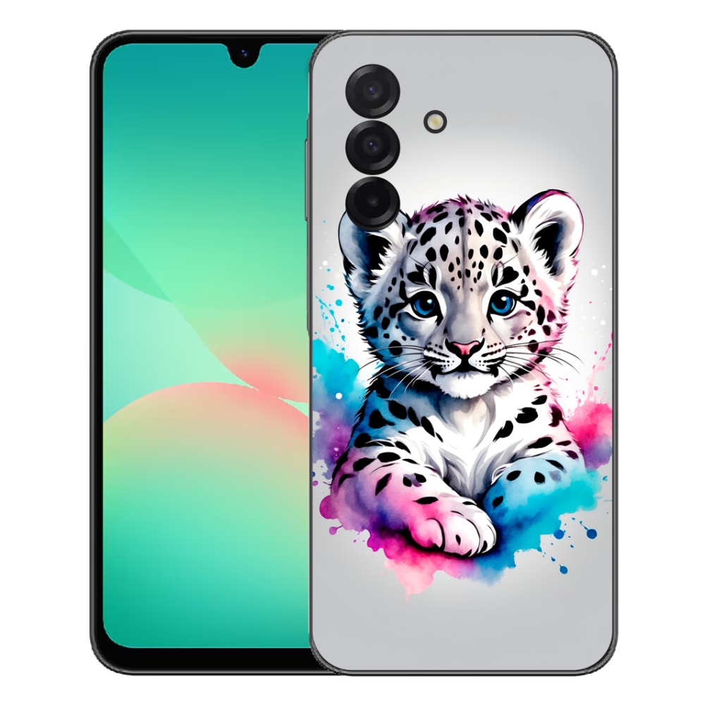 Gélový kryt mmCase na Samsung Galaxy A27 5G - leopardej mláďa
