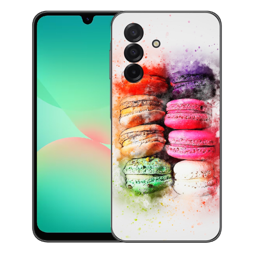 Gélový kryt mmCase na Samsung Galaxy A27 5G - makrónky