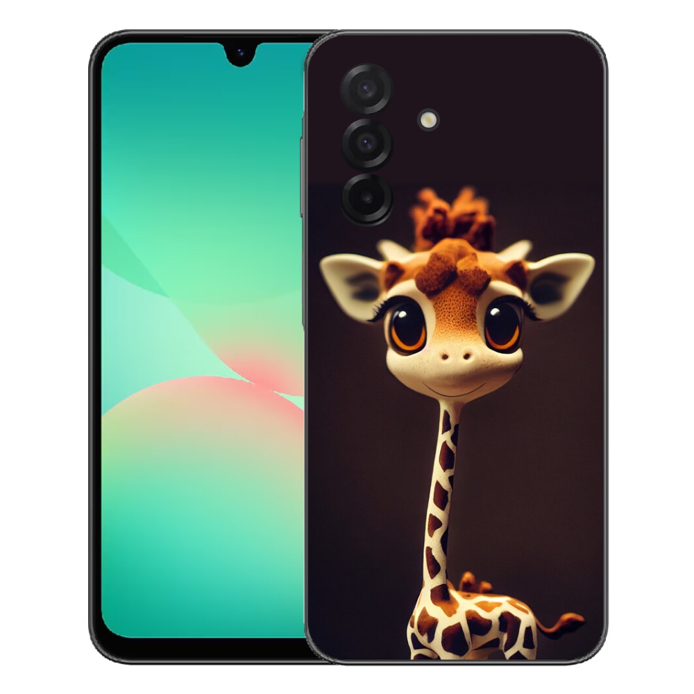 Gélový kryt mmCase na Samsung Galaxy A27 5G - malá žirafa