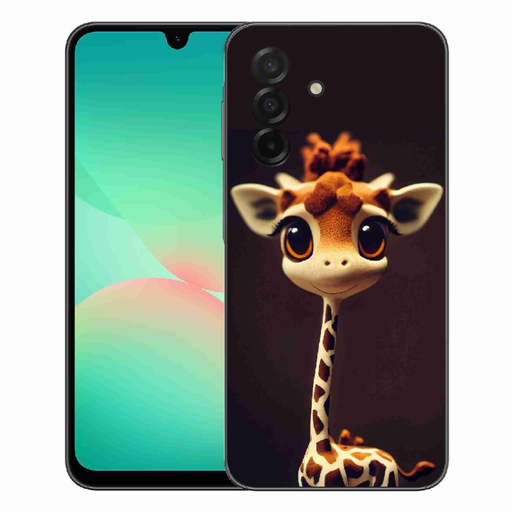 Gélový kryt mmCase na Samsung Galaxy A27 5G - malá žirafa