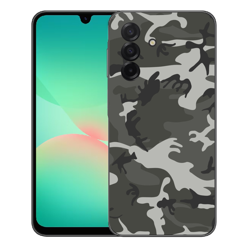 Gélový kryt mmCase na Samsung Galaxy A27 5G - maskáčový vzor