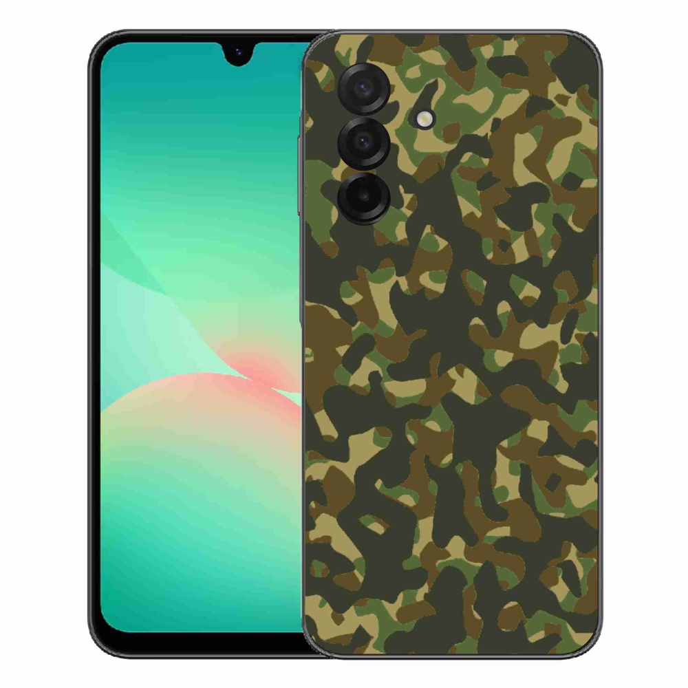Gélový kryt mmCase na Samsung Galaxy A27 5G - maskáčový vzor 1