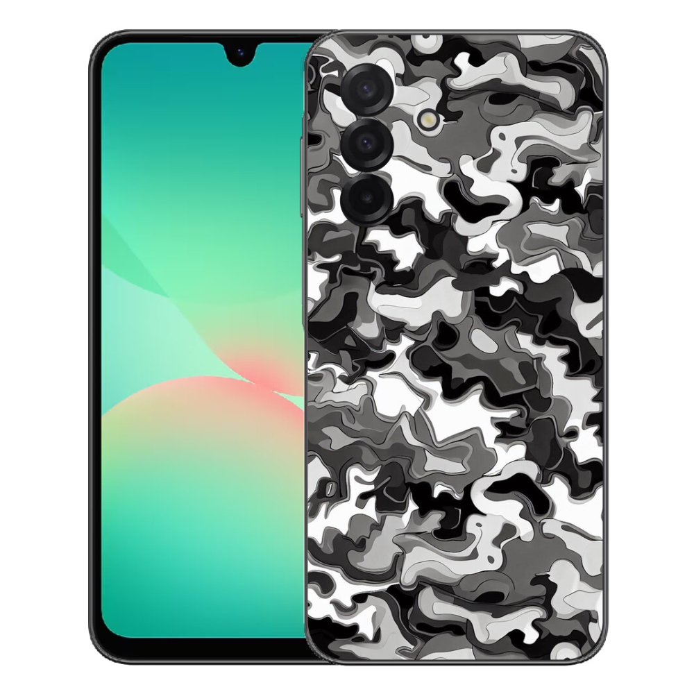 Gélový kryt mmCase na Samsung Galaxy A27 5G - maskáčový vzor 3
