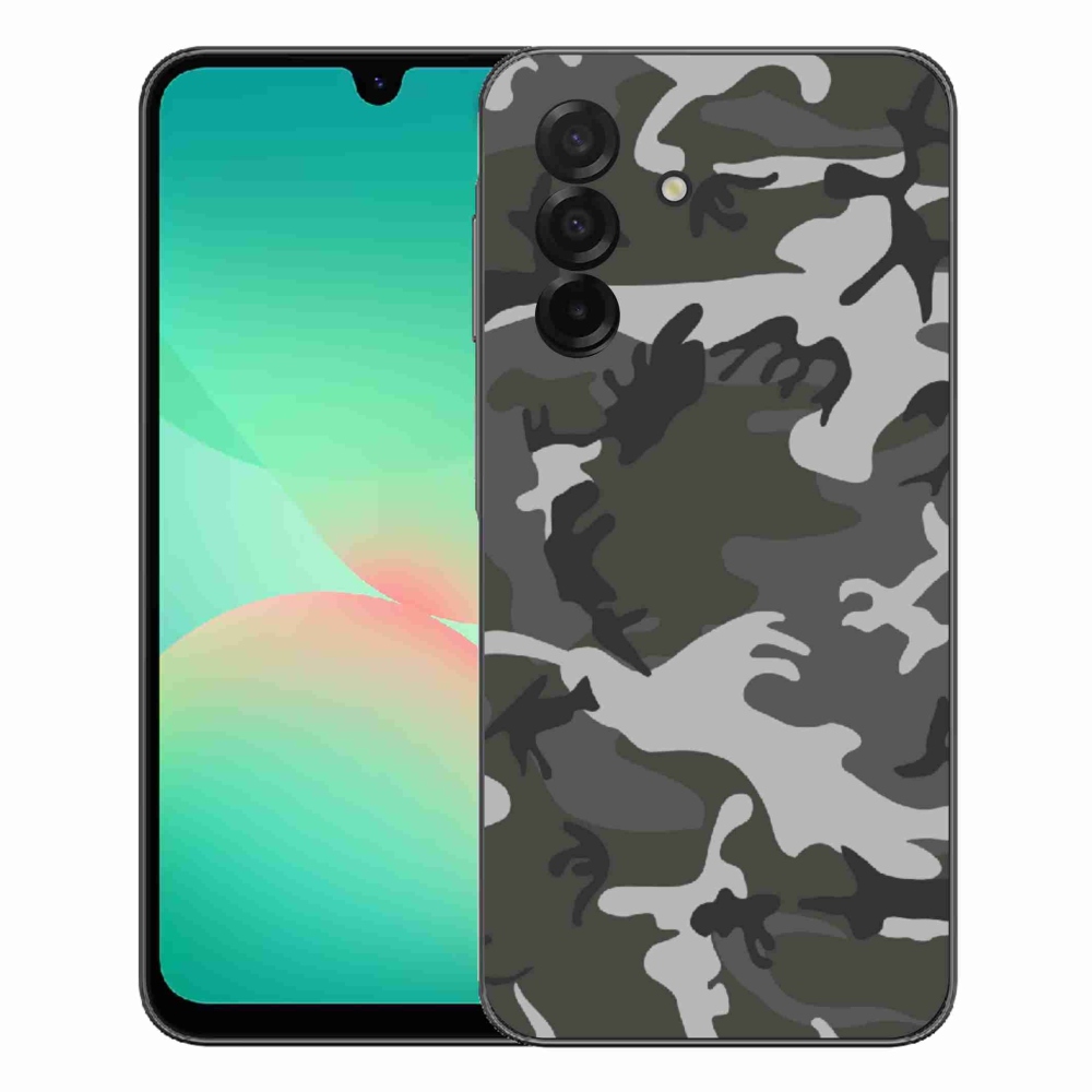 Gélový kryt mmCase na Samsung Galaxy A27 5G - maskáčový vzor
