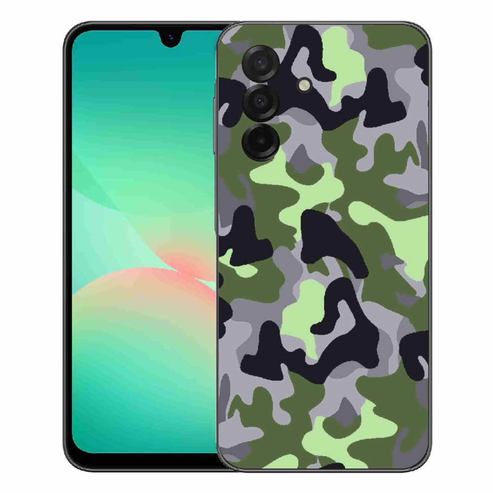 Gélový kryt mmCase na Samsung Galaxy A27 5G - maskáčový vzor 7