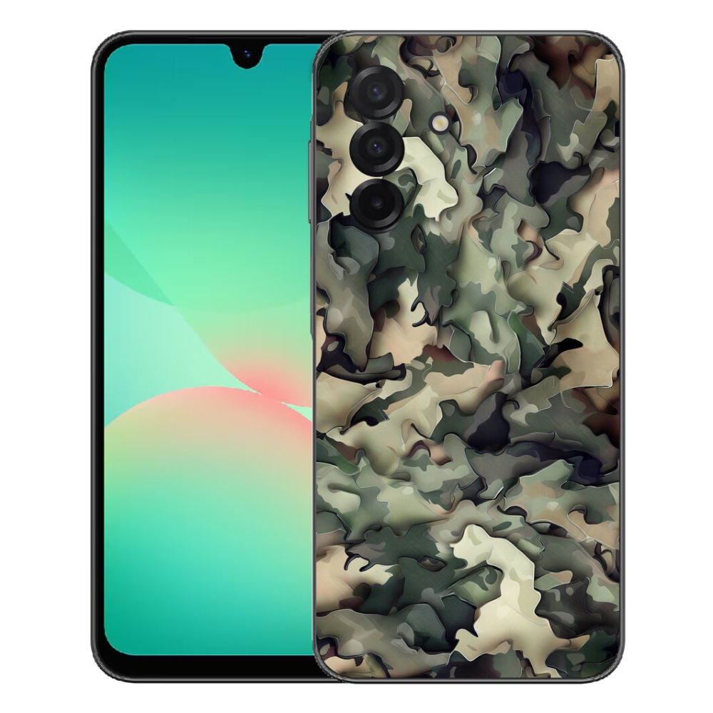 Gélový kryt mmCase na Samsung Galaxy A27 5G - maskáčový vzor 9