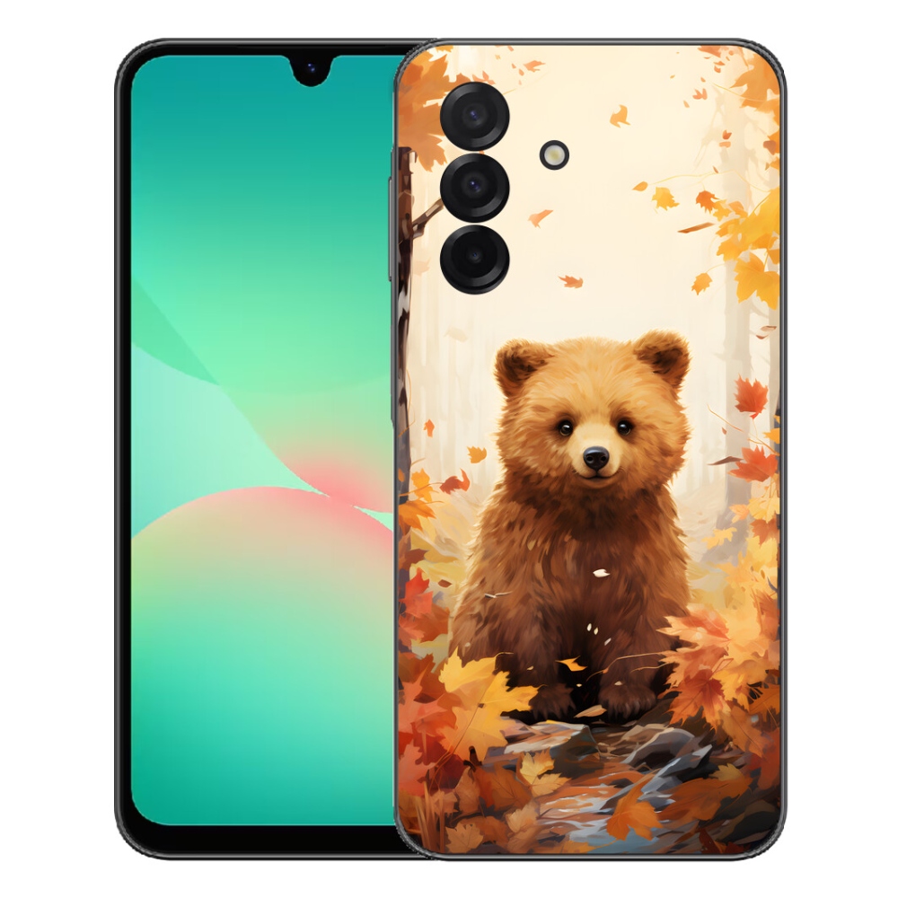 Gélový kryt mmCase na Samsung Galaxy A27 5G - medveď v lese