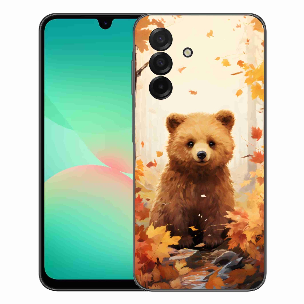 Gélový kryt mmCase na Samsung Galaxy A27 5G - medveď v lese