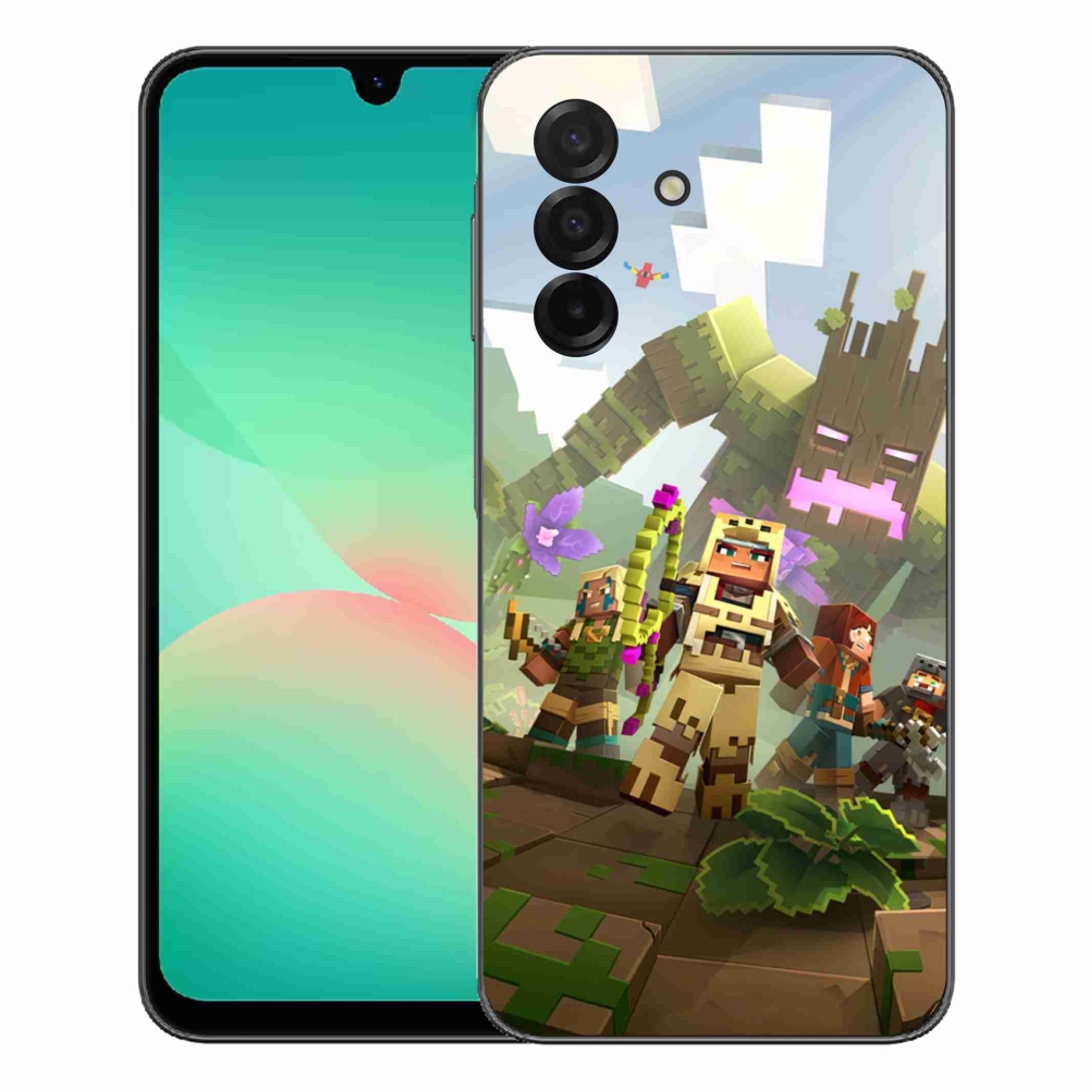 Gélový kryt mmCase na Samsung Galaxy A27 5G - minecraft 1