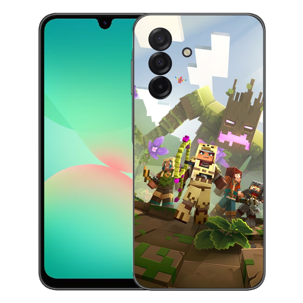 Gélový kryt mmCase na Samsung Galaxy A27 5G - minecraft 1