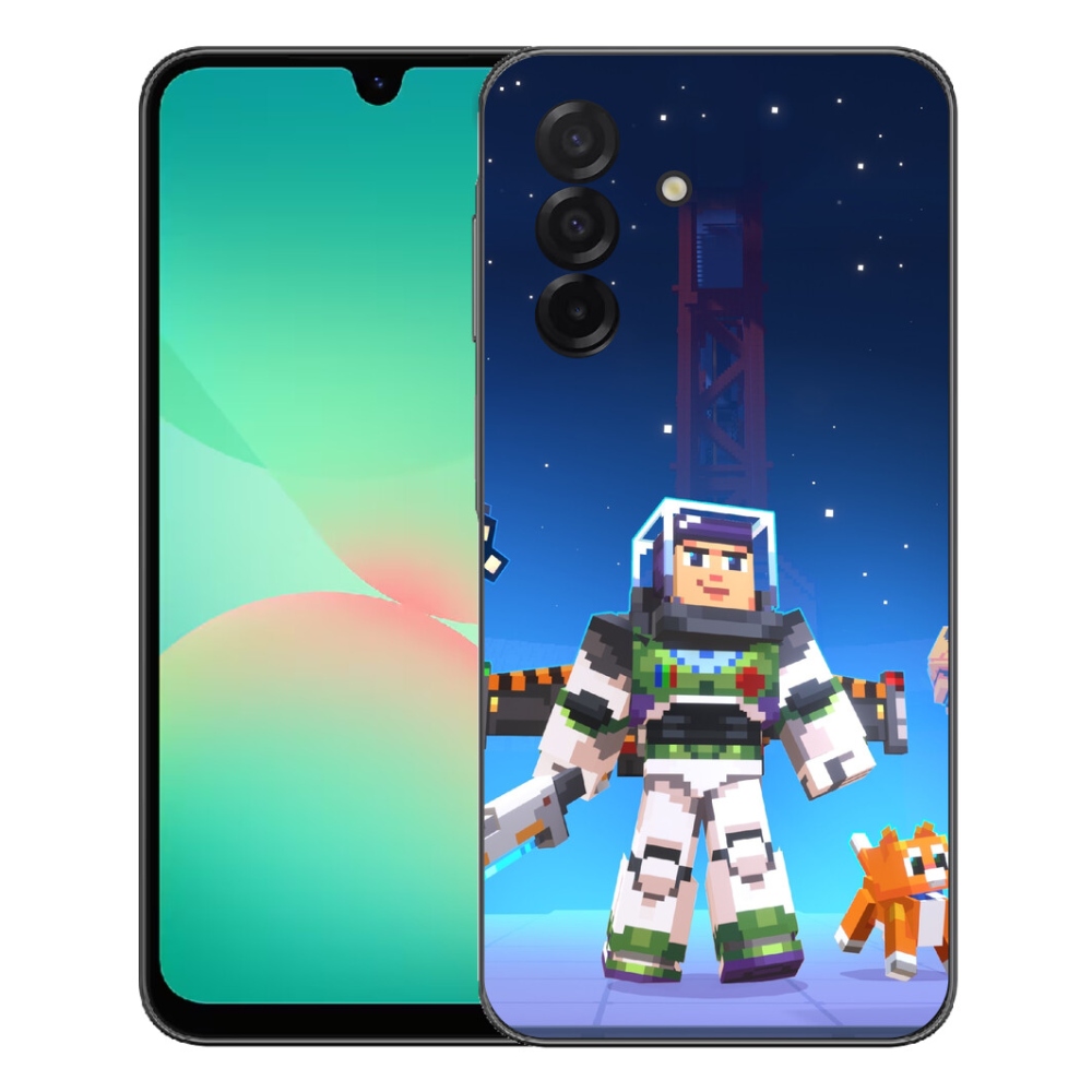 Gélový kryt mmCase na Samsung Galaxy A27 5G - minecraft 2