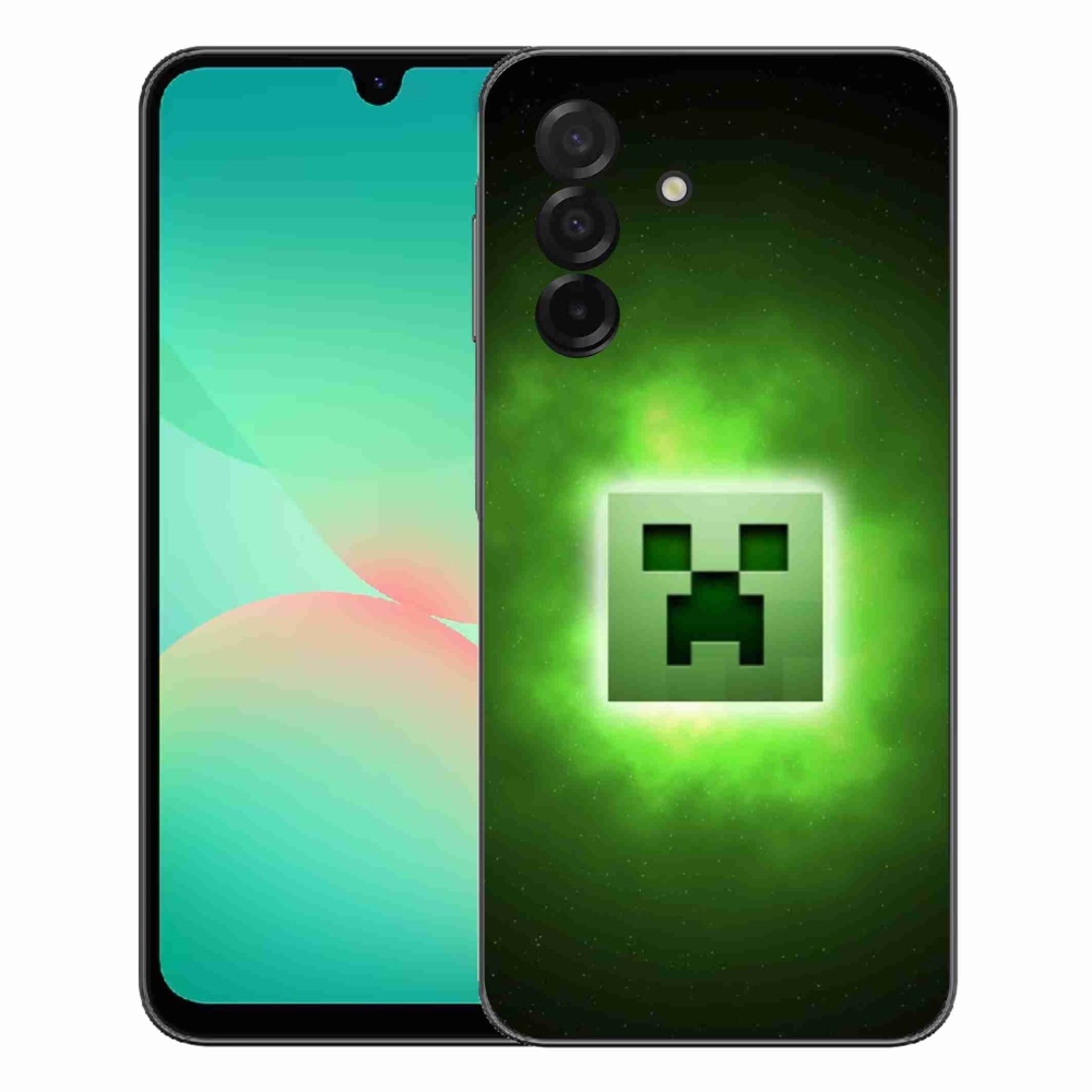 Gélový kryt mmCase na Samsung Galaxy A27 5G - minecraft