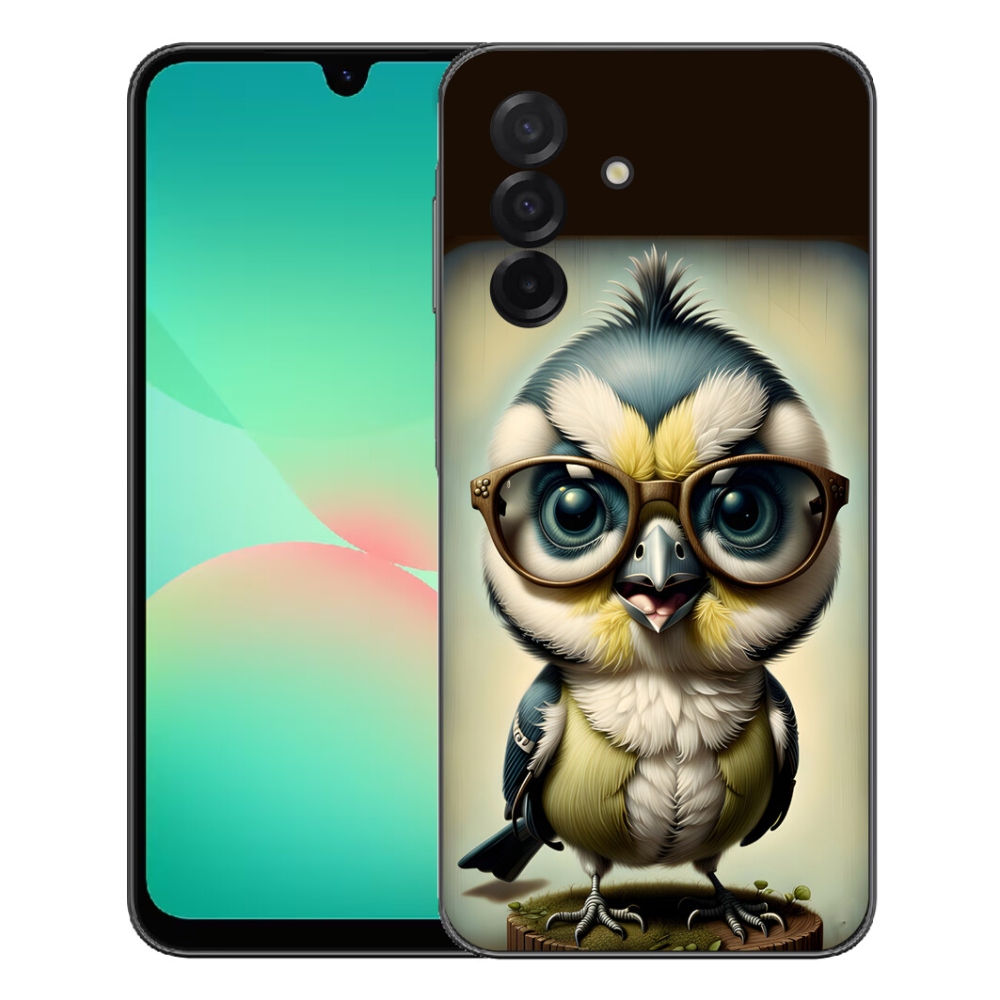 Gélový kryt mmCase na Samsung Galaxy A27 5G - mláďa s okuliarmi