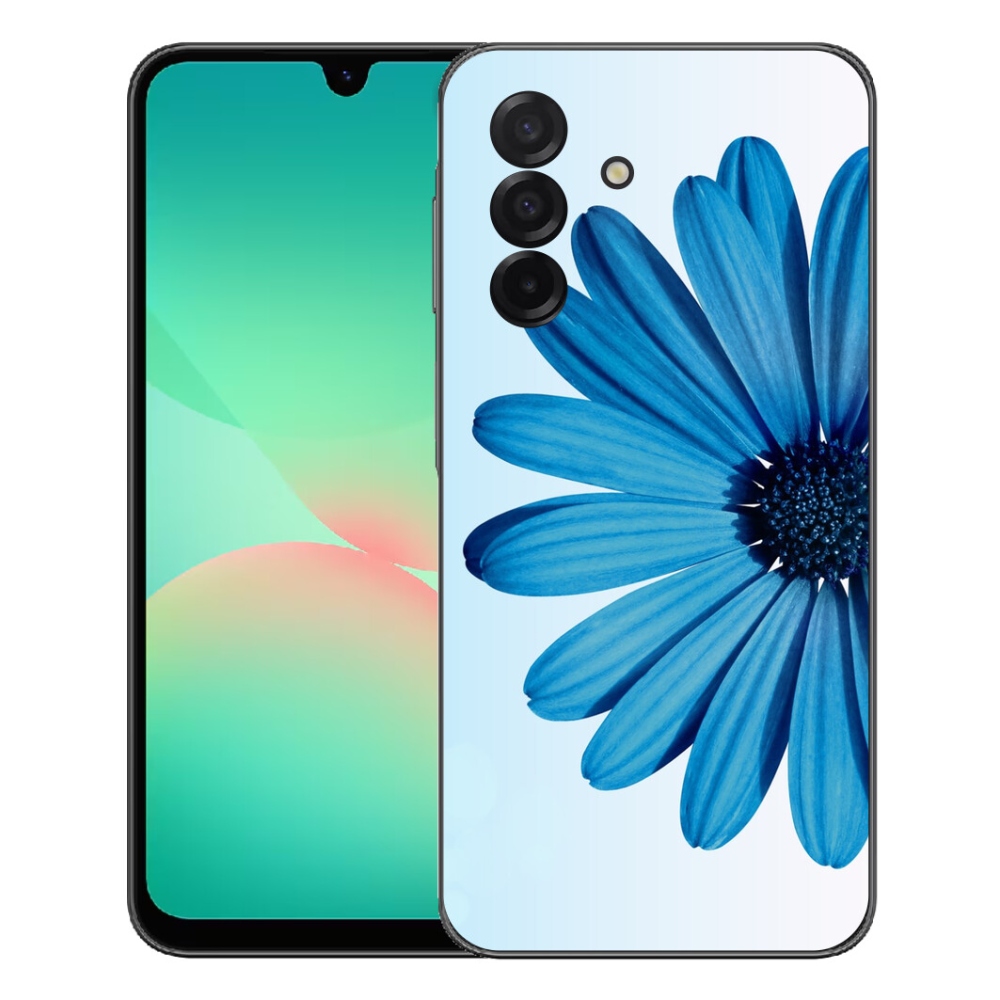 Gélový kryt mmCase na Samsung Galaxy A27 5G - modrá margaréta