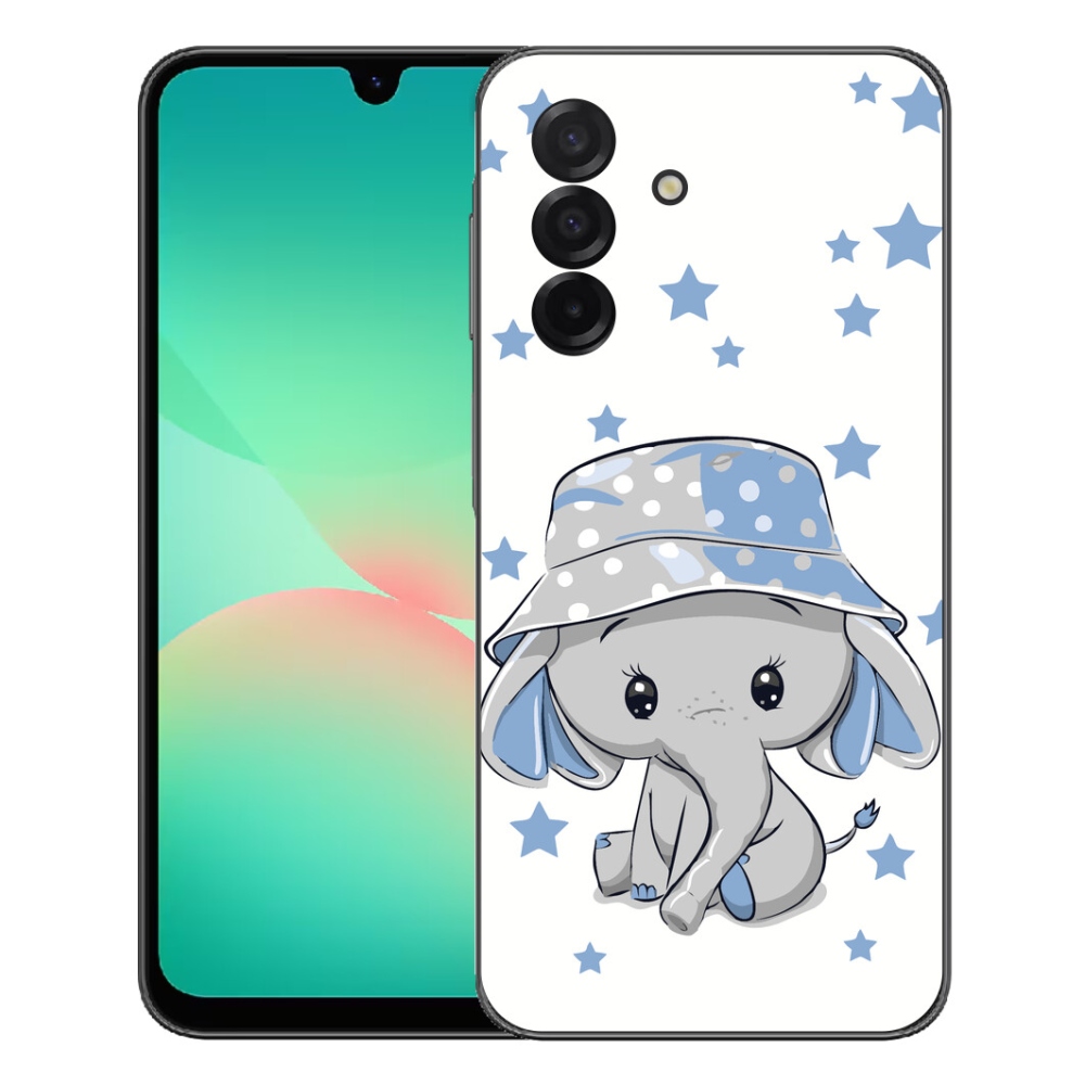 Gélový kryt mmCase na Samsung Galaxy A27 5G - modrý slon
