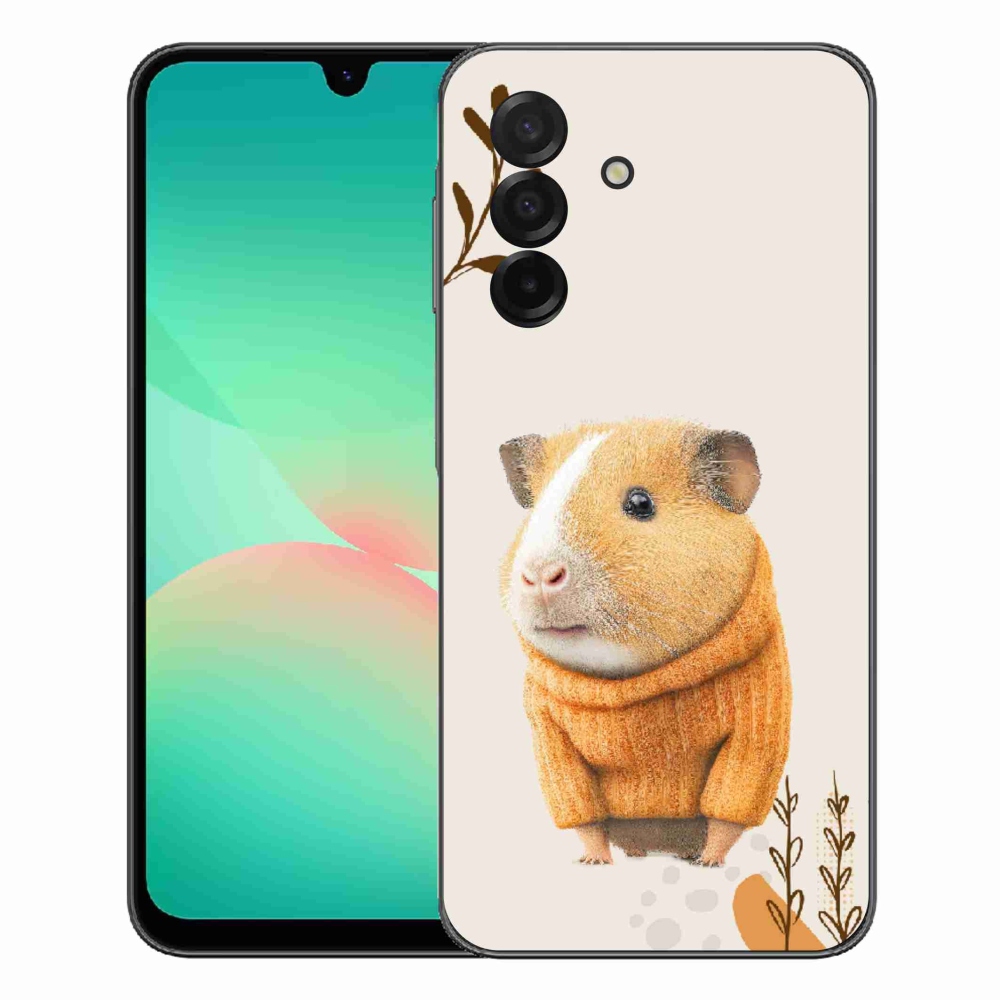 Gélový kryt mmCase na Samsung Galaxy A27 5G - morča vo svetri