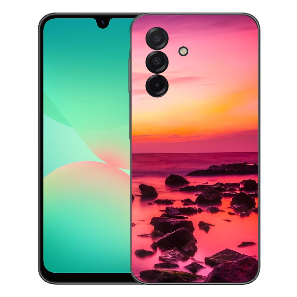 Gélový kryt mmCase na Samsung Galaxy A27 5G - more a žiara