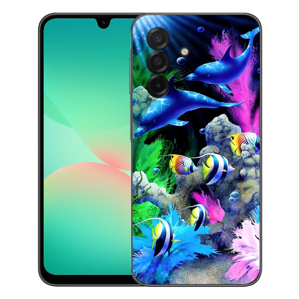 Gélový kryt mmCase na Samsung Galaxy A27 5G - morský svet