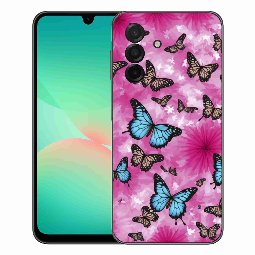 Gélový kryt mmCase na Samsung Galaxy A27 5G - motýlia záhrada