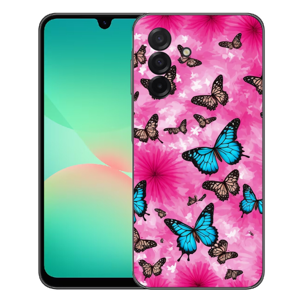 Gélový kryt mmCase na Samsung Galaxy A27 5G - motýlia záhrada