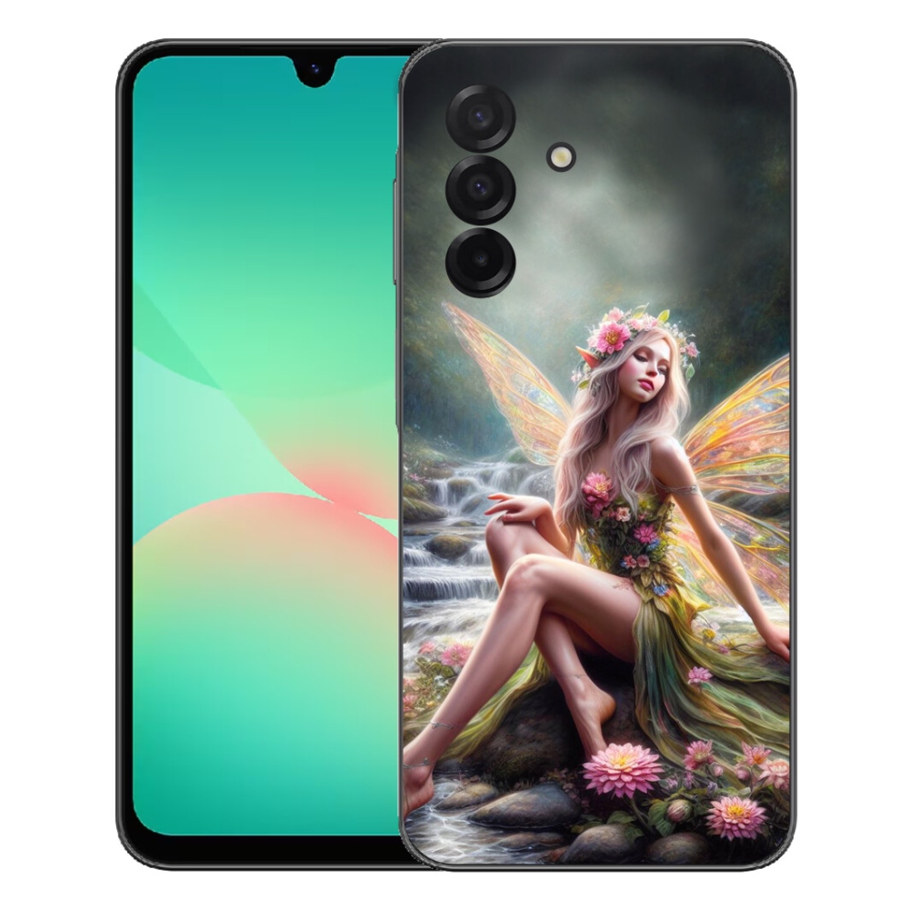 Gélový kryt mmCase Samsung Galaxy A27 5G - motýlia žena 1