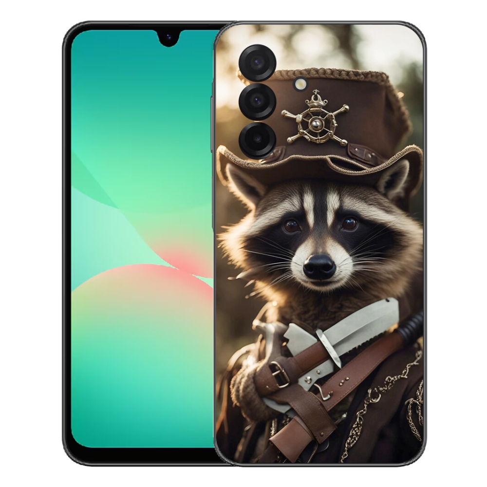 Gélový kryt mmCase na Samsung Galaxy A27 5G - mýval v uniforme