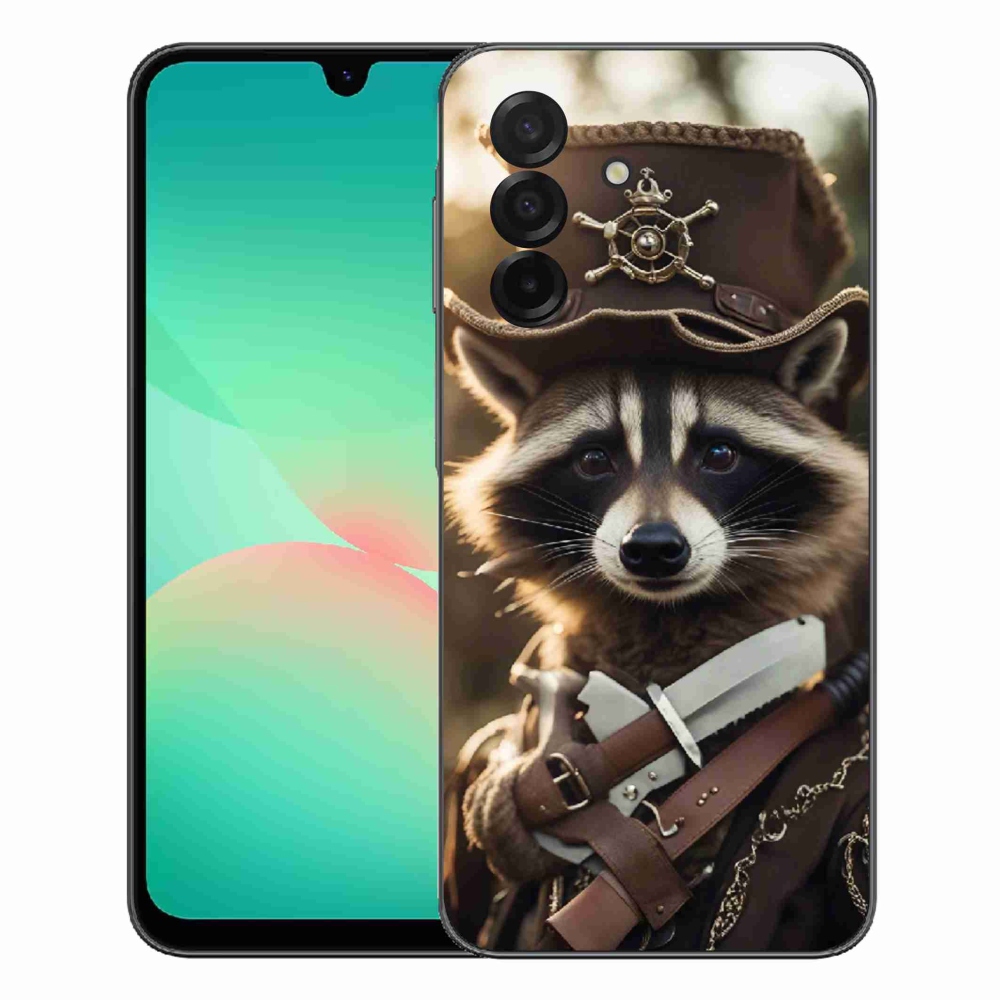 Gélový kryt mmCase na Samsung Galaxy A27 5G - mýval v uniforme