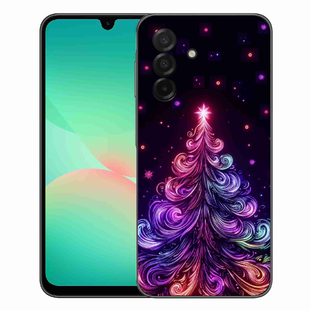 Gélový kryt mmCase na Samsung Galaxy A27 5G - neónový vianočný stromček 1