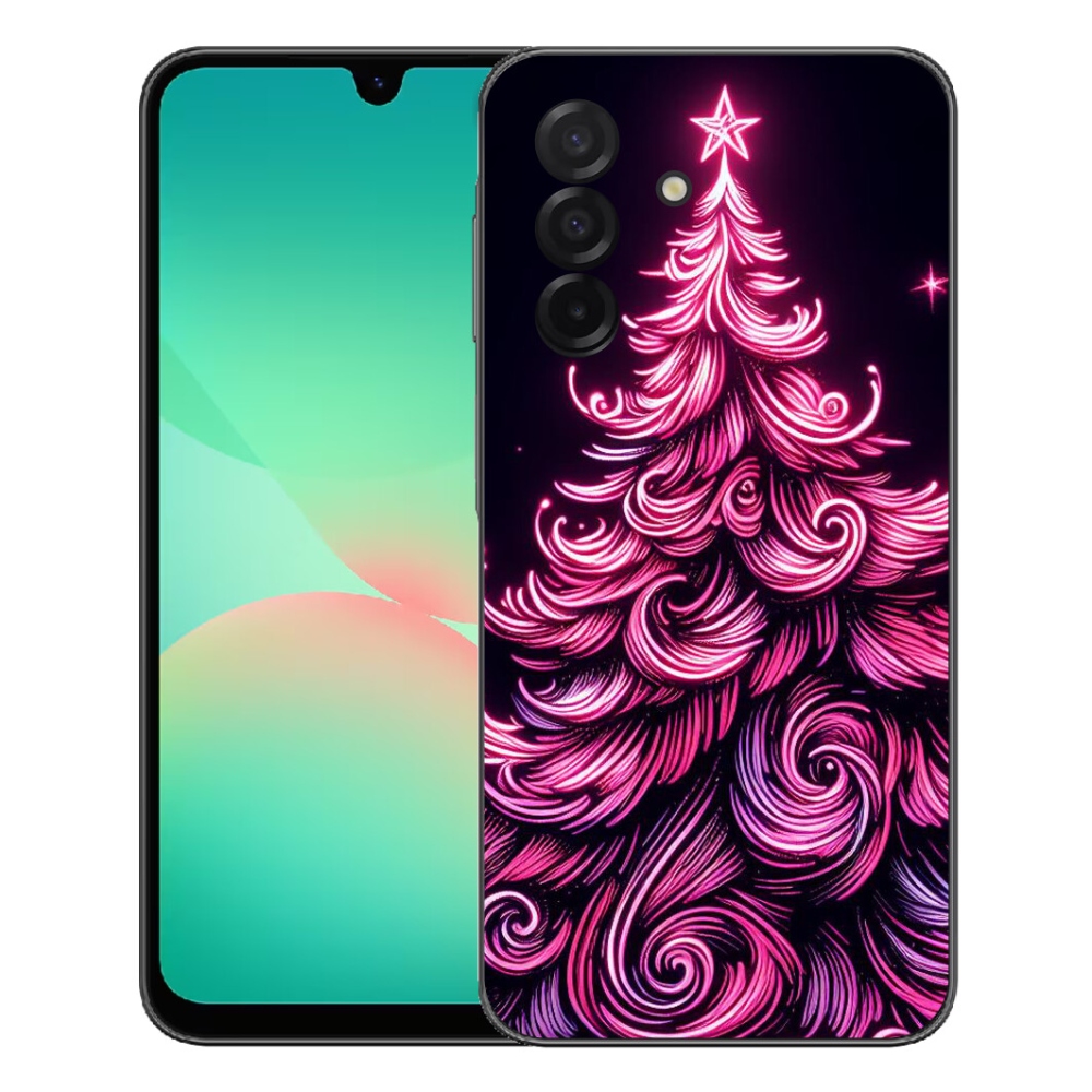 Gélový kryt mmCase na Samsung Galaxy A27 5G - neónový vianočný stromček 2