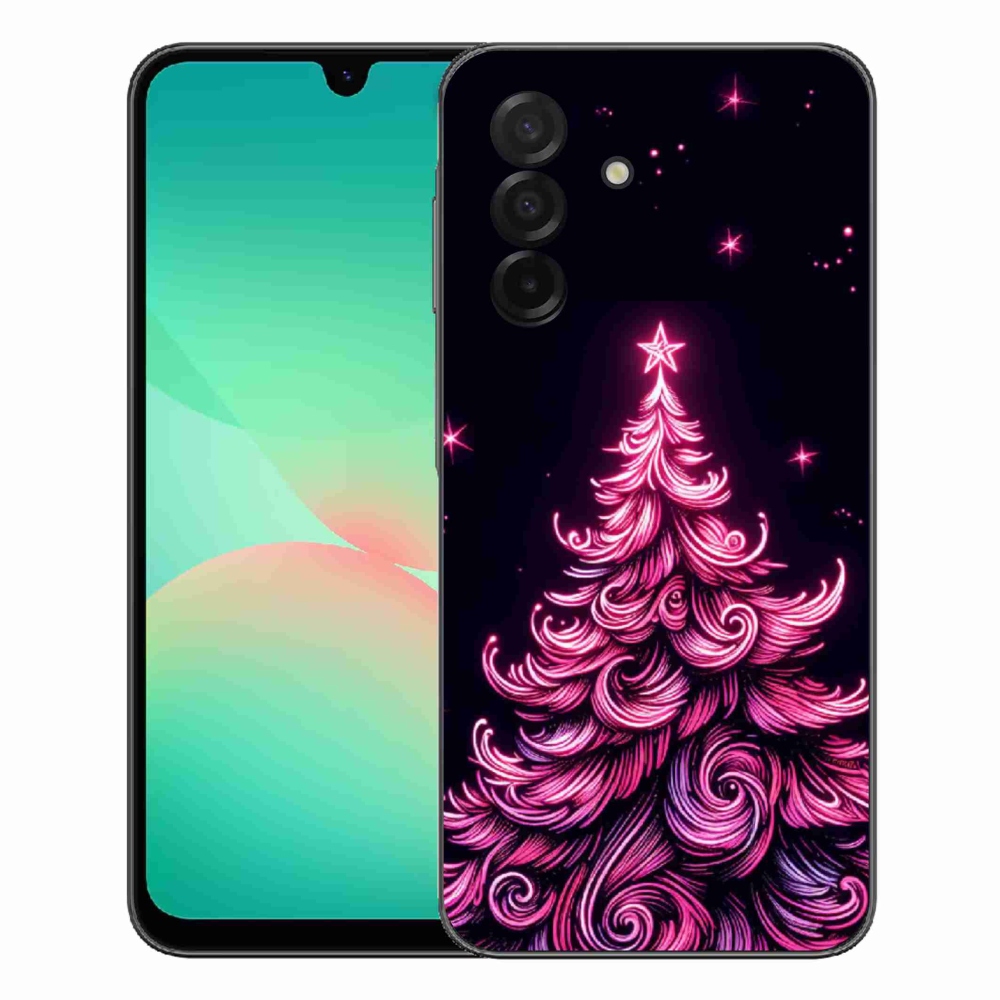 Gélový kryt mmCase na Samsung Galaxy A27 5G - neónový vianočný stromček 2