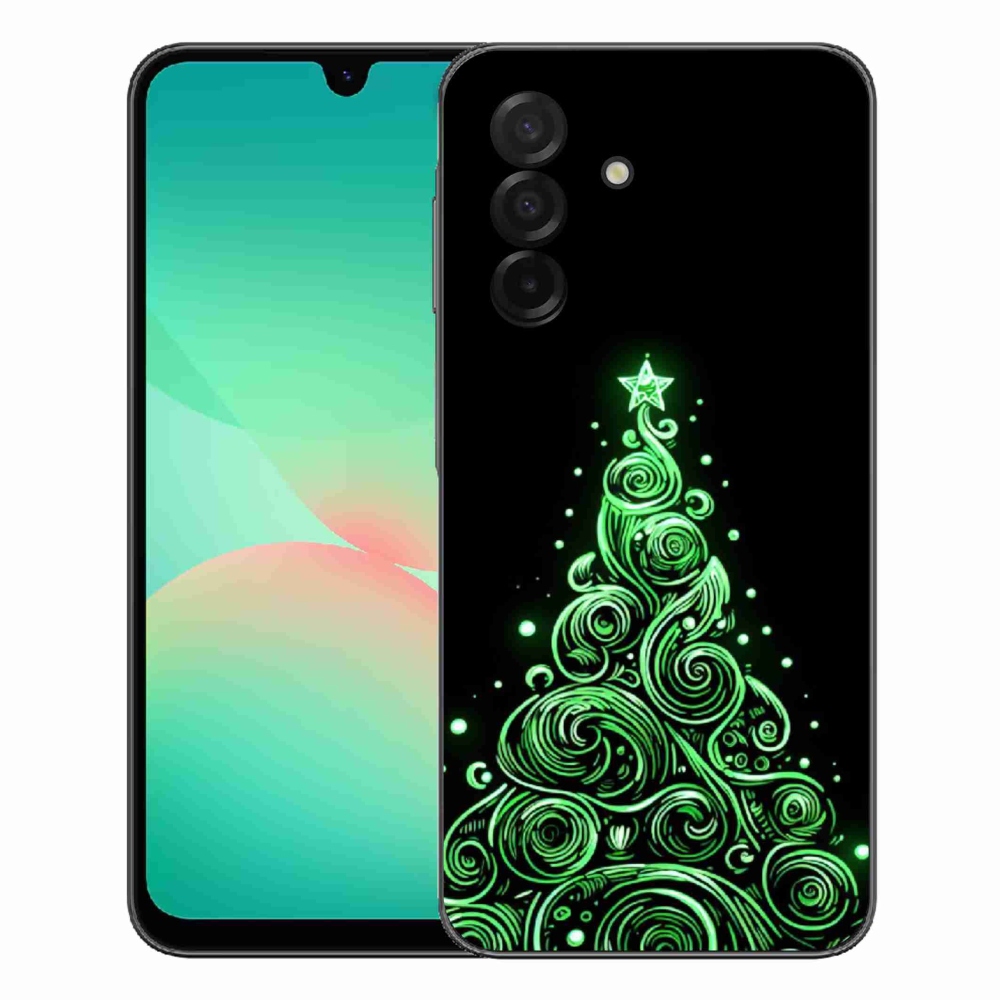 Gélový kryt mmCase na Samsung Galaxy A27 5G - neónový vianočný stromček 3