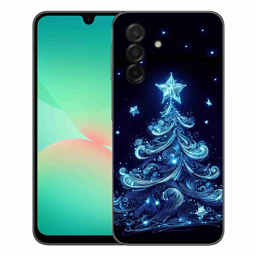 Gélový kryt mmCase na Samsung Galaxy A27 5G - neónový vianočný stromček 4