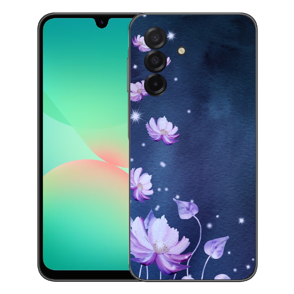 Gélový kryt mmCase na Samsung Galaxy A27 5G - padajúce kvety