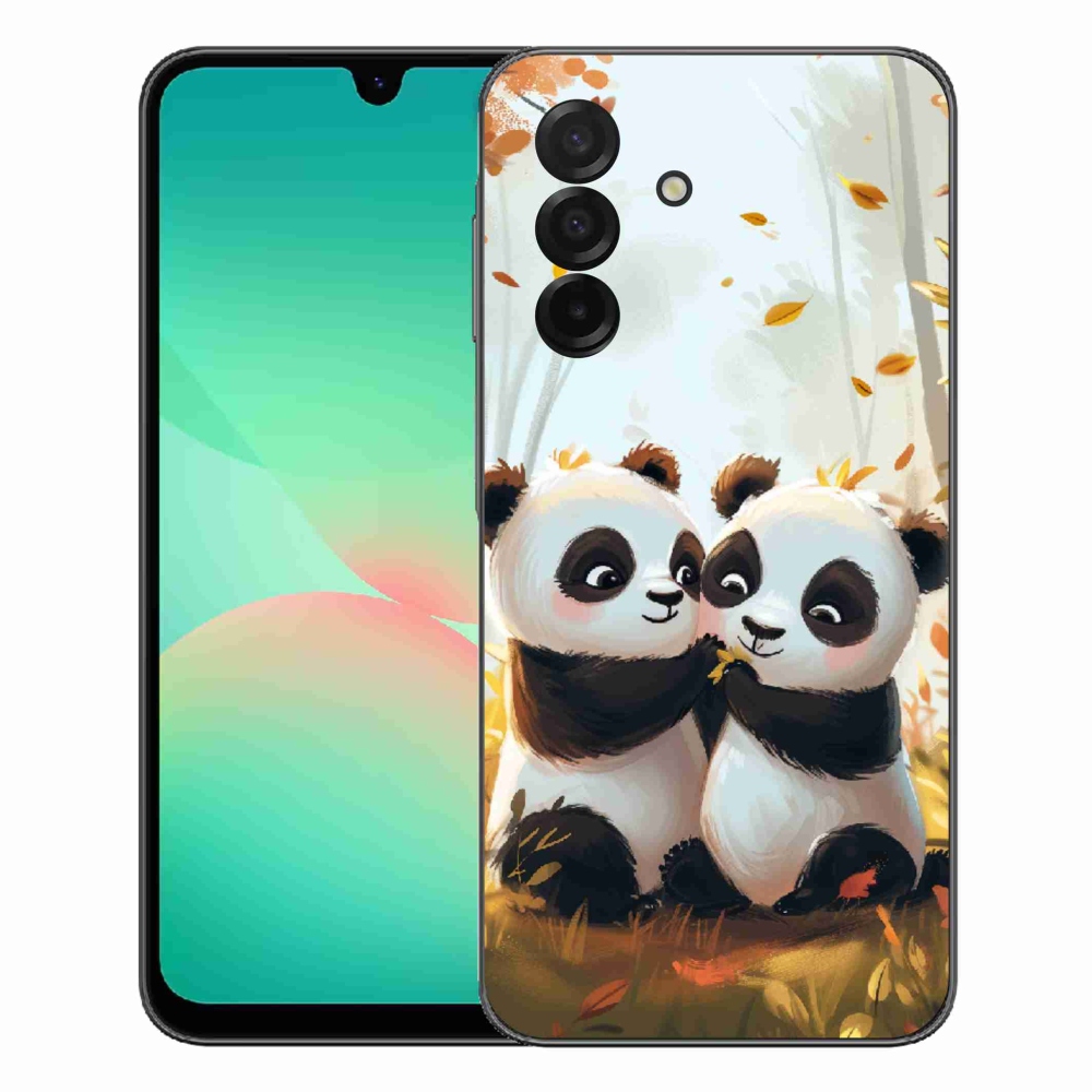 Gélový kryt mmCase na Samsung Galaxy A27 5G - pandy