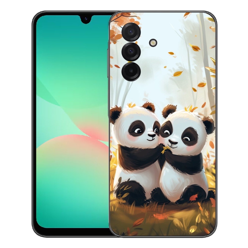Gélový kryt mmCase na Samsung Galaxy A27 5G - pandy