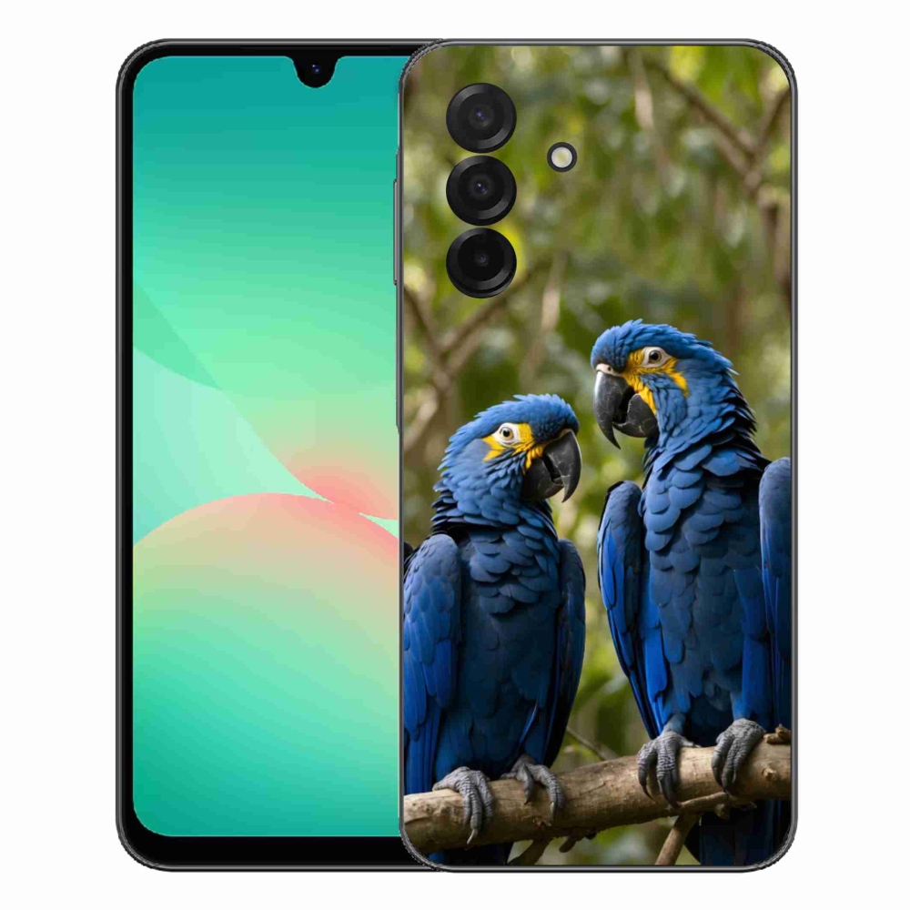 Gélový kryt mmCase na Samsung Galaxy A27 5G - papagájové duo