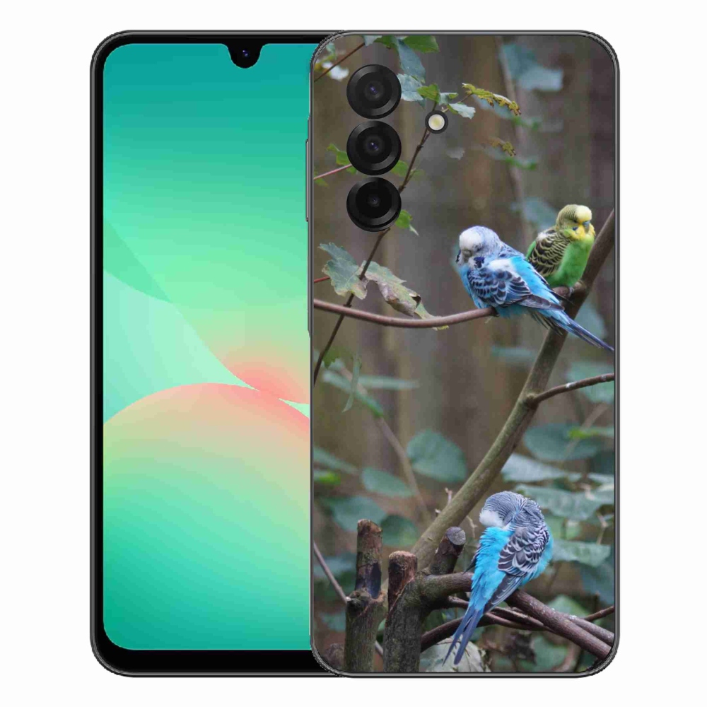 Gélový kryt mmCase na Samsung Galaxy A27 5G - papagáje na vetve