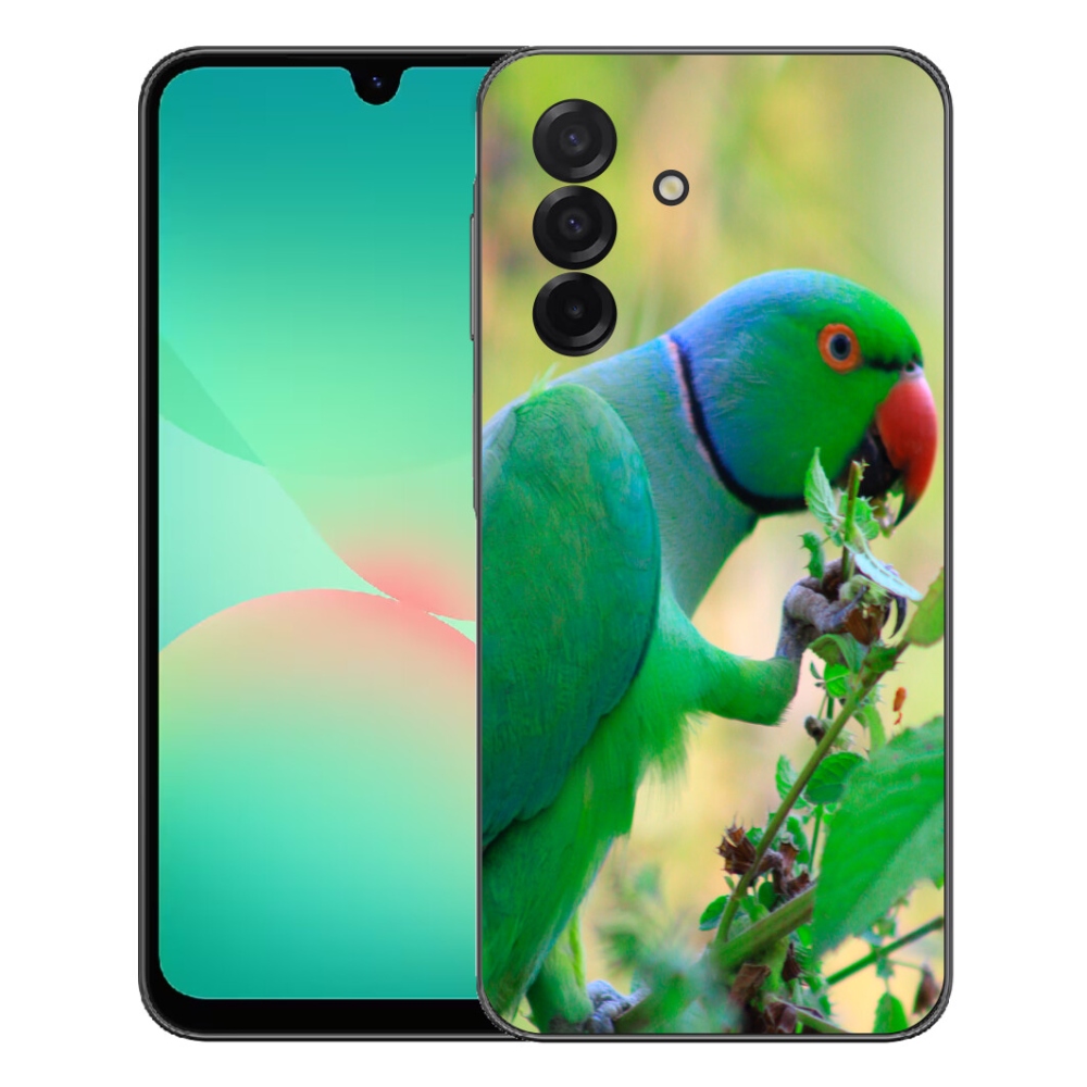 Gélový kryt mmCase na Samsung Galaxy A27 5G - papagáj alexandr