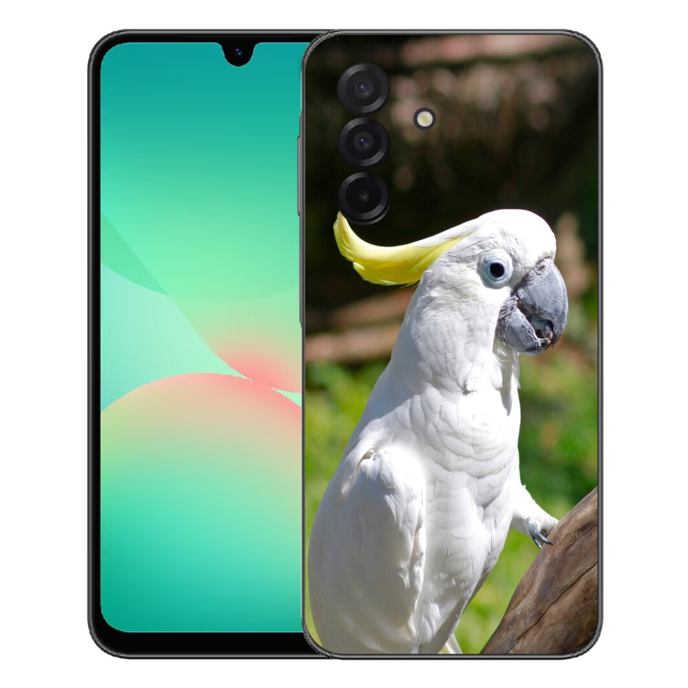 Gélový kryt mmCase na Samsung Galaxy A27 5G - papagáj kakadu 2