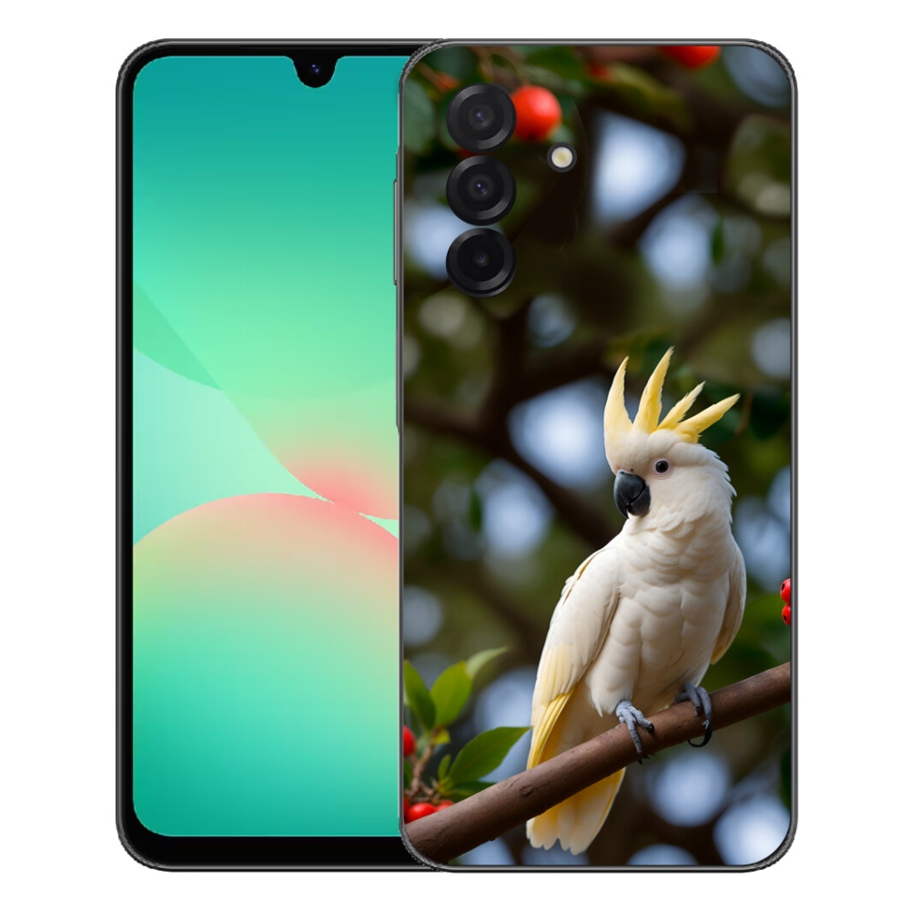 Gélový kryt mmCase na Samsung Galaxy A27 5G - papagáj kakadu 3