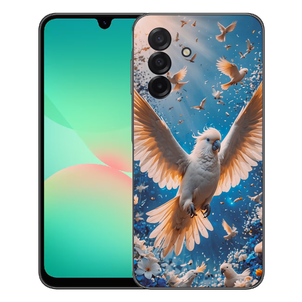 Gélový kryt mmCase na Samsung Galaxy A27 5G - papagáj kakadu