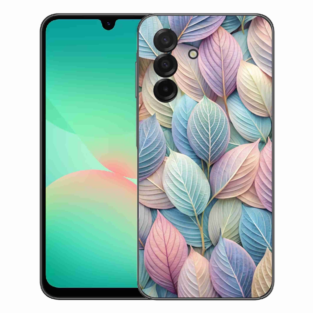 Gélový kryt mmCase na Samsung Galaxy A27 5G - pastelové listy