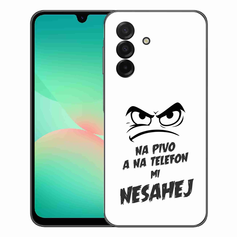Gélový kryt mmCase na Samsung Galaxy A27 5G - pivný motív 2 biele pozadie