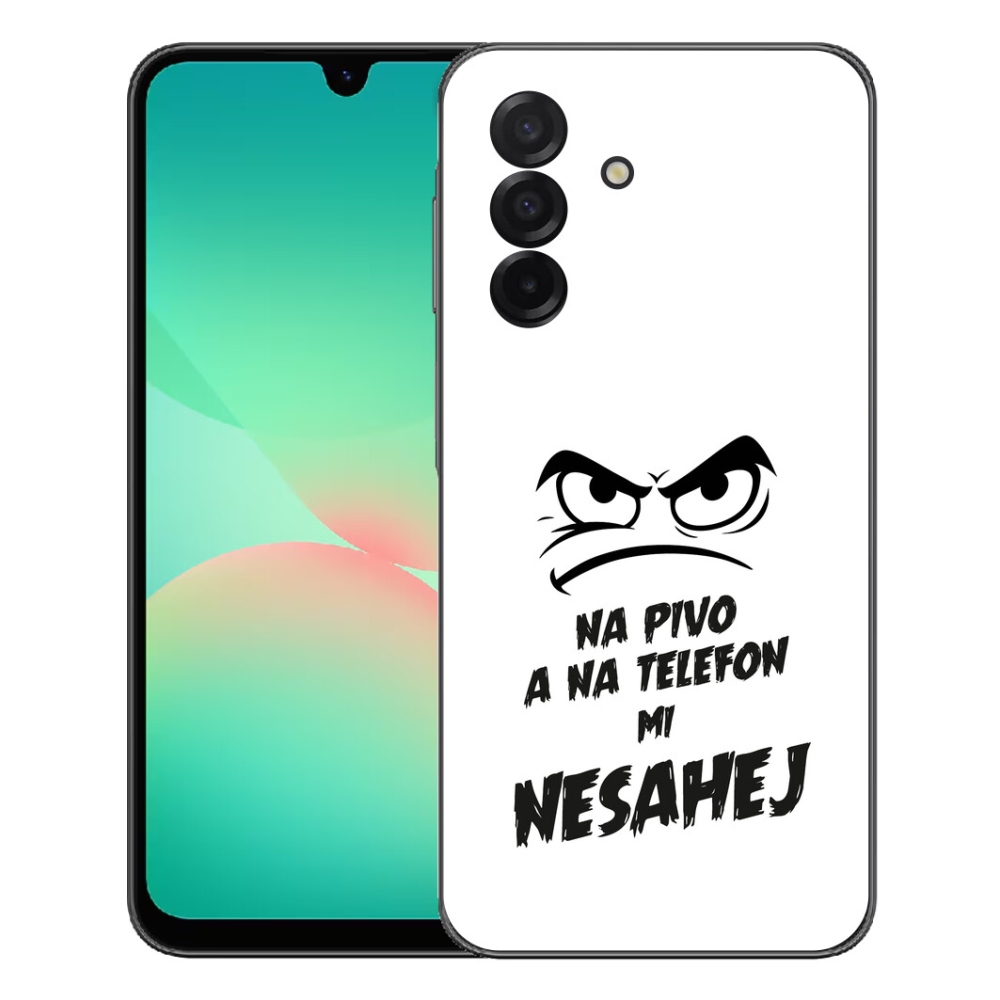 Gélový kryt mmCase na Samsung Galaxy A27 5G - pivný motív 2 biele pozadie