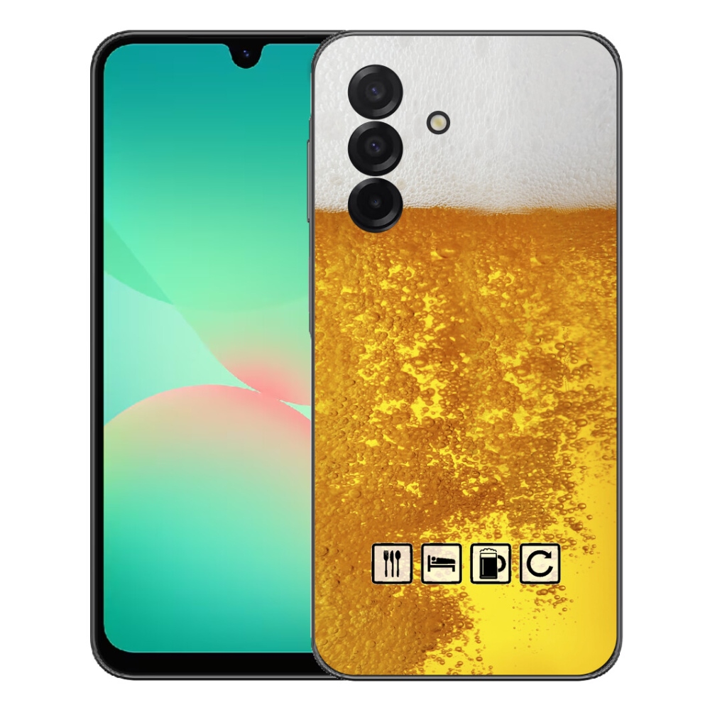 Gélový kryt mmCase na Samsung Galaxy A27 5G - pivný motív 3