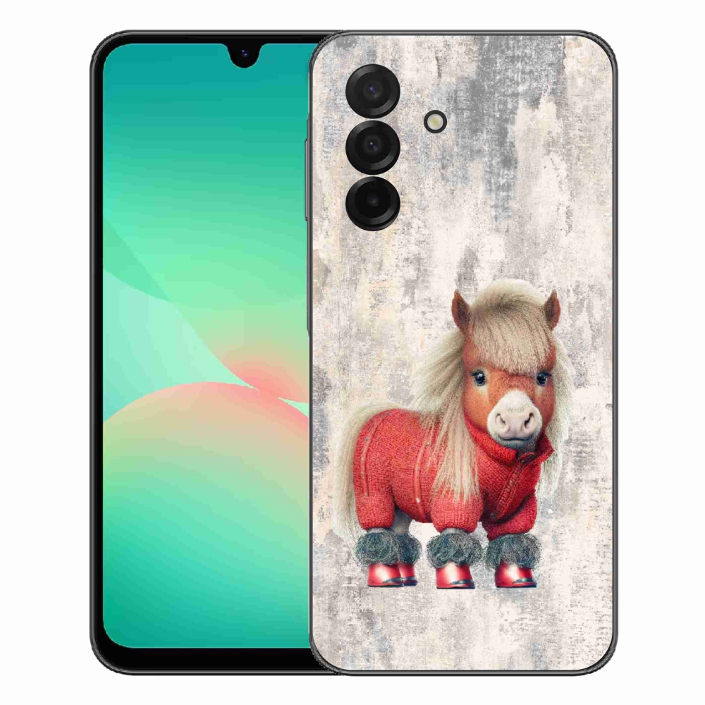 Gélový kryt mmCase na Samsung Galaxy A27 5G - poník vo svetri
