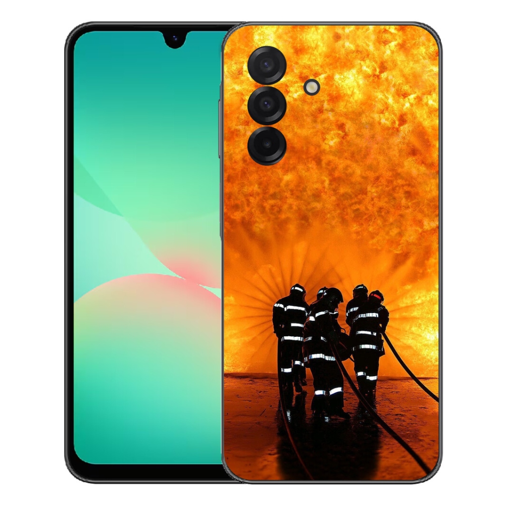 Gélový kryt mmCase na Samsung Galaxy A27 5G - požiar